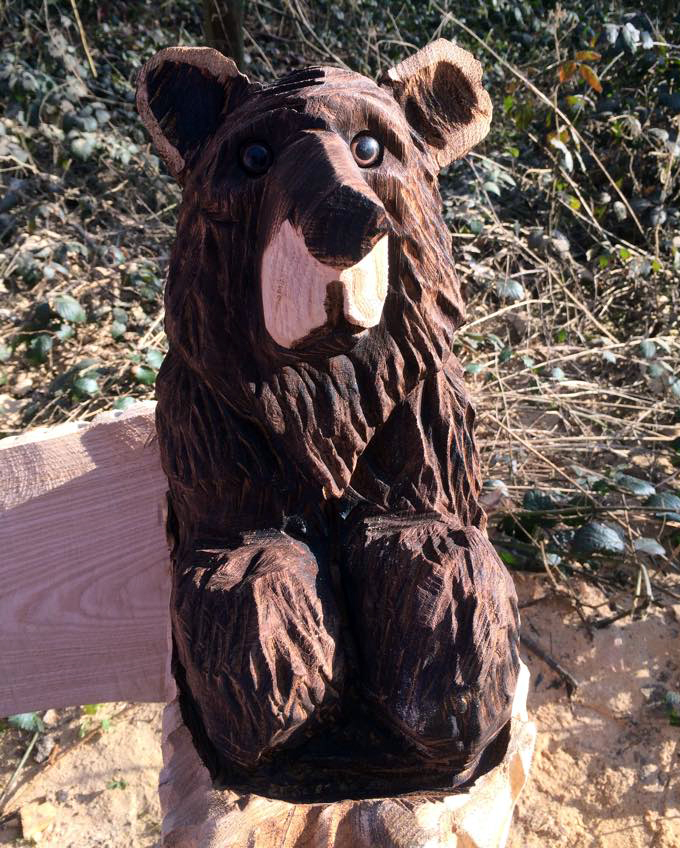 The Well Wood bear